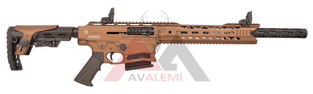 Capra Arms K12 Bronz 12 Cal. Şarjörlü Av Tüfeği