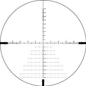 Vortex Diamondback Taktik 6-24X50 FFP EBR-2C MOA Tüfek Dürbünü