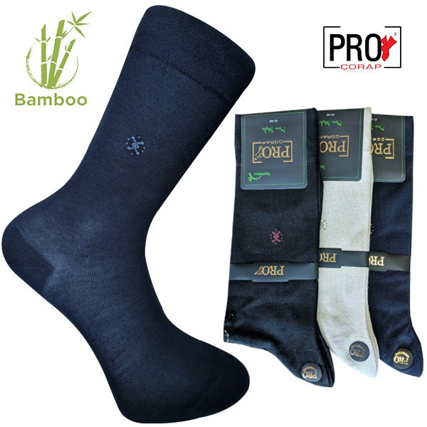 17135-2 Gori Bambu Erkek Çorabı