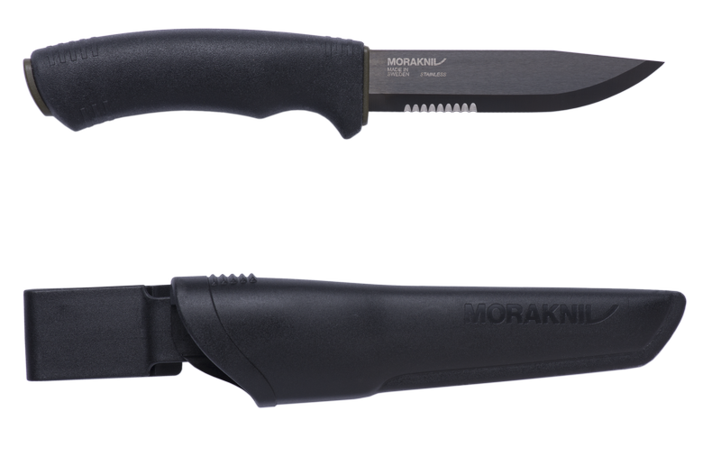 Morakniv Bushcraft Siyah SRT -Mora Bıçak-