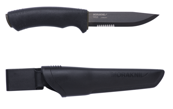 Morakniv Bushcraft Siyah SRT -Mora Bıçak-
