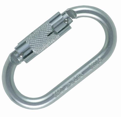 Ocun Oval Twist Lock Steel Karabina
