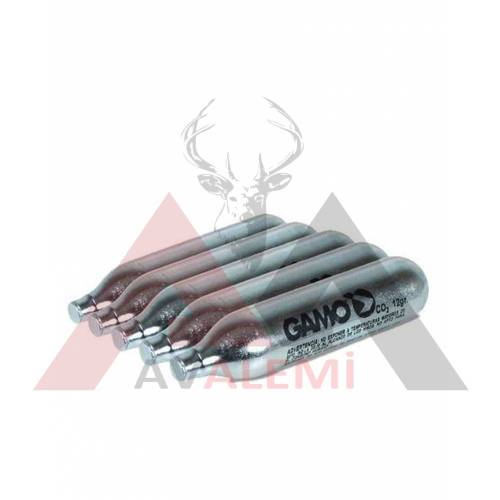 Gamo 12gr CO2 Havalı Tabanca Tüpü 50 Adet
