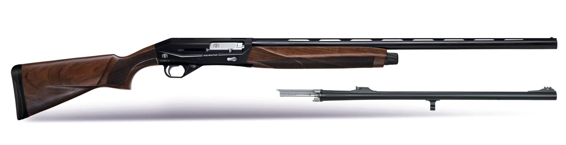 Huğlu Renova Ahşap Kombo 12 Cal. Otomatik Av Tüfeği