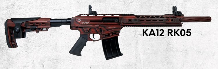 Capra Arms KA12 Kırmızı 12 Cal. Şarjörlü Av Tüfeği
