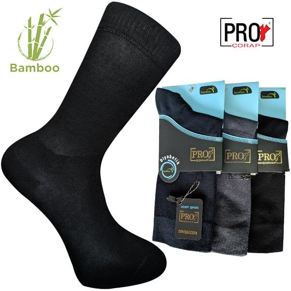 17408-Y-2 Bambu Şeker (Diyabetik) Erkek Çorabı