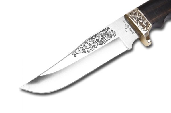 Bora 404 A Fighter Abanoz Sap Gravürlü Bıçak