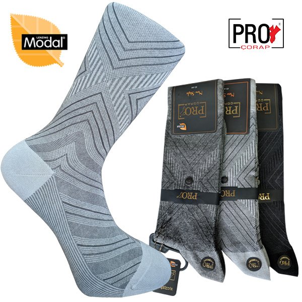 18136-3 Jambu Micro Modal Erkek Çorabı No: 41-44