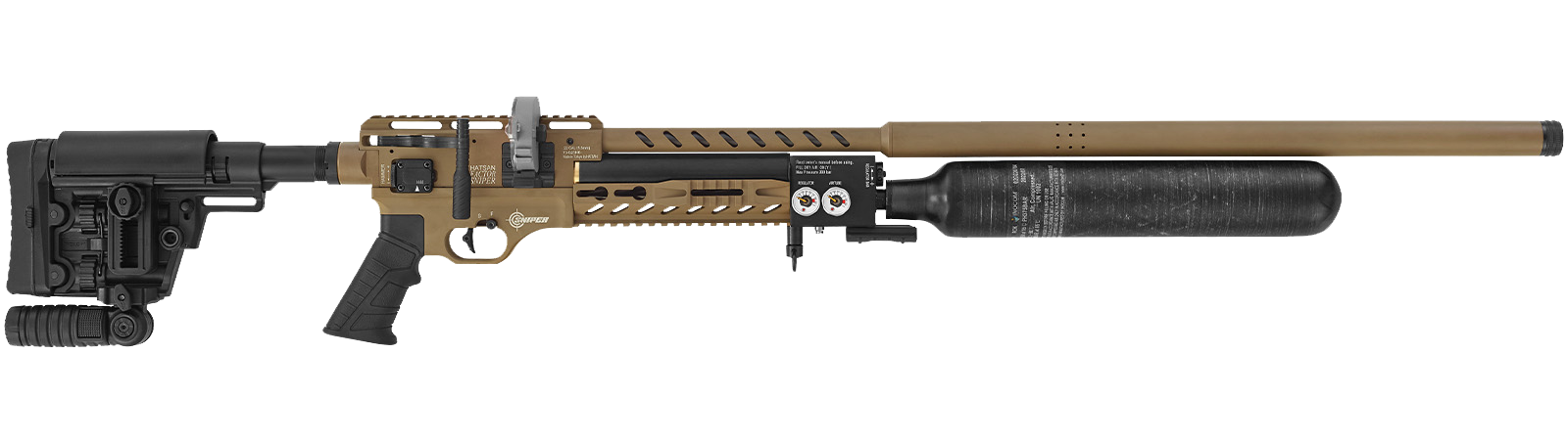 Hatsan Factor Snıper Long Fde Pcp Havalı Tüfek