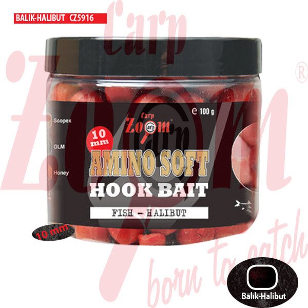CZ 5916 Amino Soft Hook Baits 10 mm 100 gr Halibut