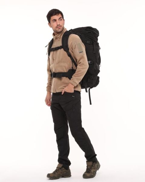 Single Sword Premium Kalite 100+10L Su Geçirmez Outdoor Sırt Çantası Siyah