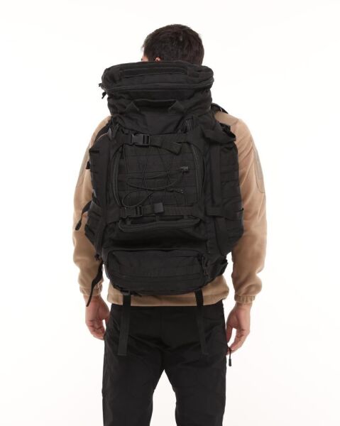 Single Sword Premium Kalite 100+10L Su Geçirmez Outdoor Sırt Çantası Siyah
