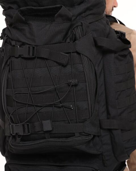 Single Sword Premium Kalite 100+10L Su Geçirmez Outdoor Sırt Çantası Siyah