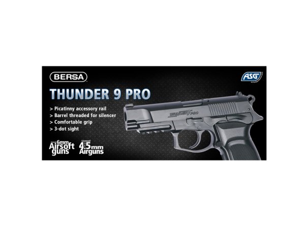 ASg Bersa Thunder 9 Pro Havalı Tabanca