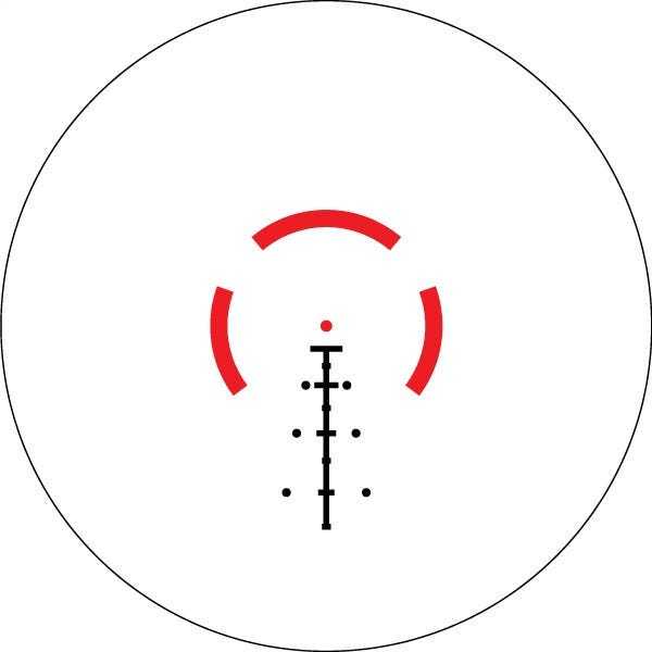 Vortex Spitfire HD Gen II 5X Prism Scope AR-BDC4  Red Dot