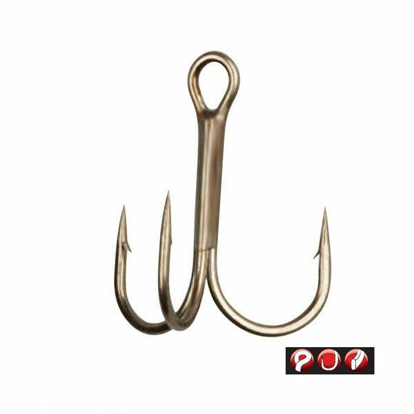 GAMAKATSU Treble Hook 13B No:8 Üçlü İğne 1/10