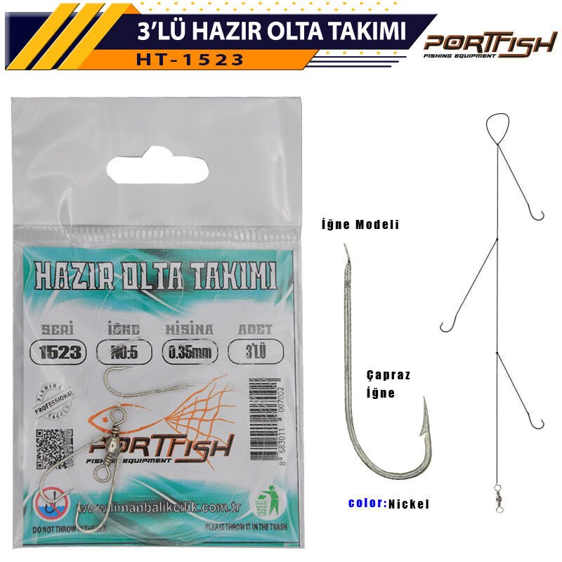 Liman 1523 Üçlü Hazır Yemli Hırsız Takım 5