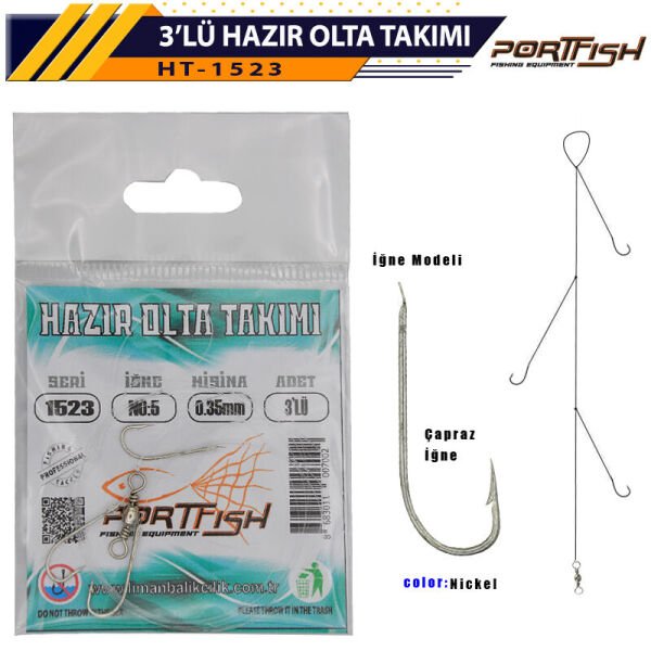 Liman 1523 Üçlü Hazır Yemli Hırsız Takım 5
