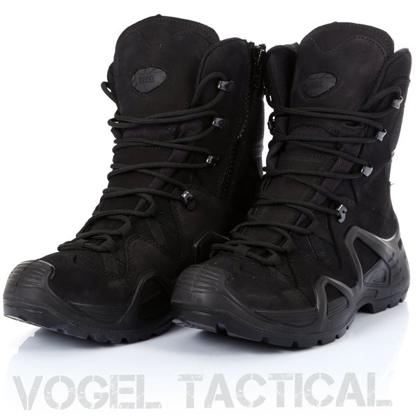 M1491 Vogel Tactical Fermuarlı Siyah Askeri Bot No: 43
