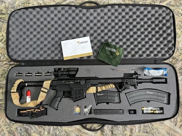 Serengeti Şarjörlü Otomatik Tüfek + Comet Red Dot 2. EL (SATILDI)