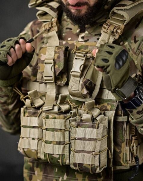 Single Sword Balistik Plaka Takılabilir Yan Korumalı Sırt Çantalı İlk Yardım Çantalı Hücum Yeleği Multicam