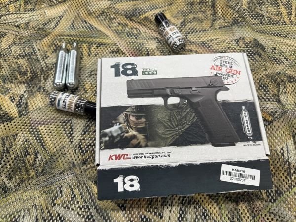 KWC KMB19 G18 Glock 19 CO2 Havalı Tabanca