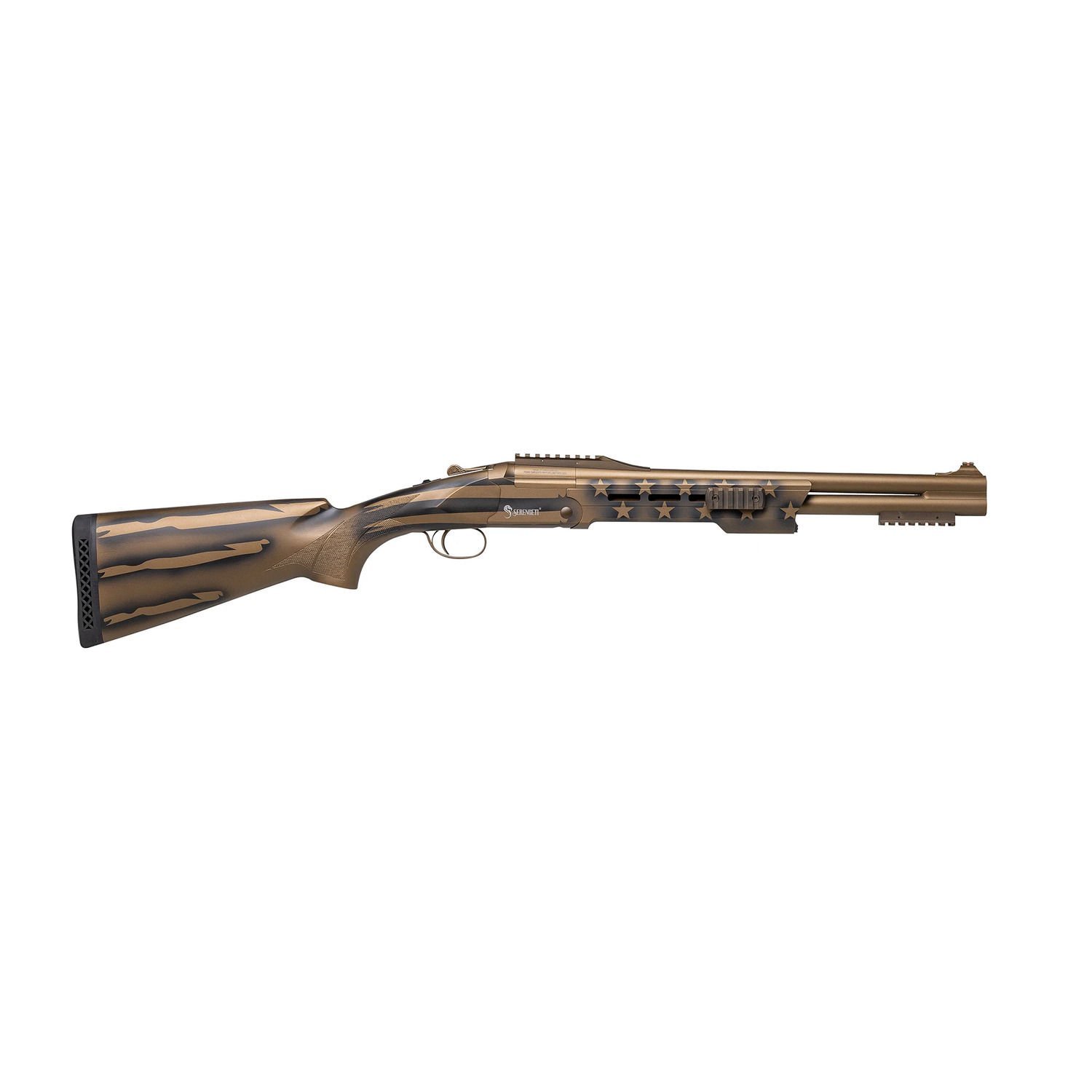 Serengeti S-Tactical Alüminyum Yıldızlı Bronz S.Poze Av Tüfeği