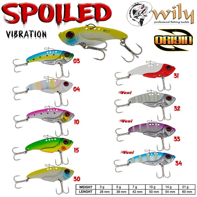 Wily Spoiled Vibrasyon Jig 21 gr 6 cm 31