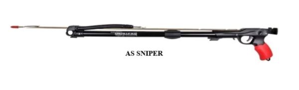 As Sniper Kanalsız Zıpkın 75 Lİk Paslanmaz Krom Şiş Kaliteli Lastik