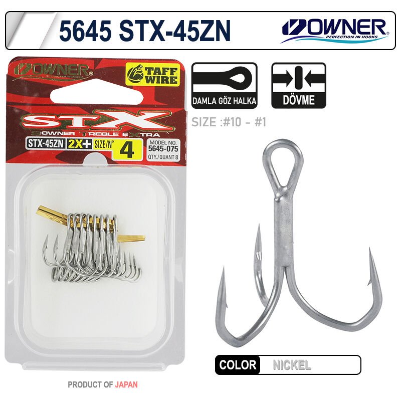 Owner 5645 Stx-45zn Taff Wire Zn Çarpma İğne 1