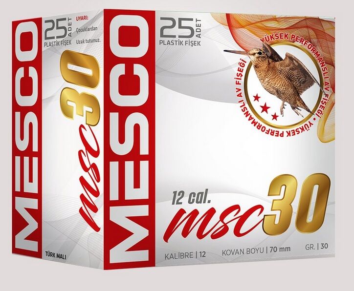 Mesco 30 Gr. 12 Kalibre Fişek