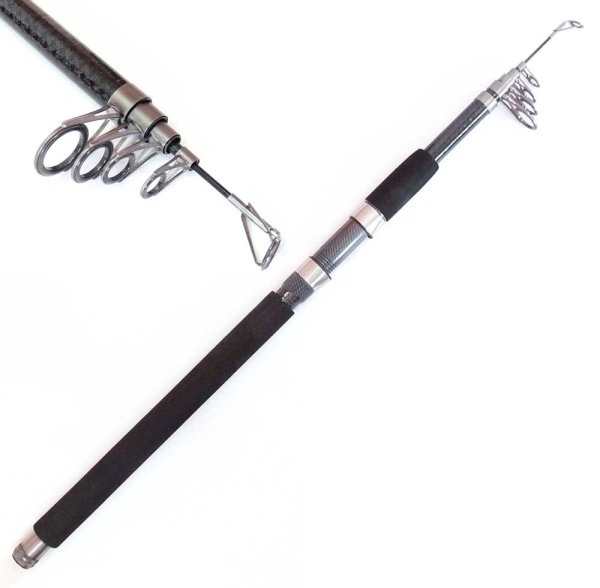 Silverstar Carbo Star 60-160 GR Teleskopik Kamış Boy: 3.30 MT / 6 Parça / Kapalı: 76 CM