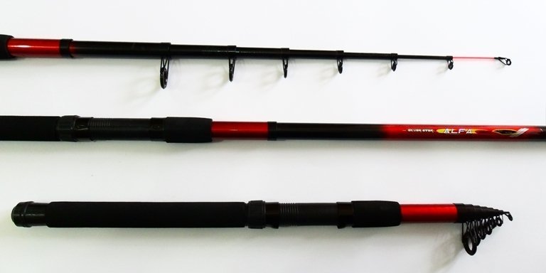 Silverstar Alfa 40-120 GR Teleskopik Kamış Boy: 3.00 MT / 7 Parça / Kapalı: 67 CM