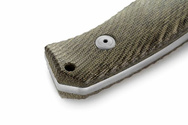 Lionsteel M3 Green Canvas Bıçak