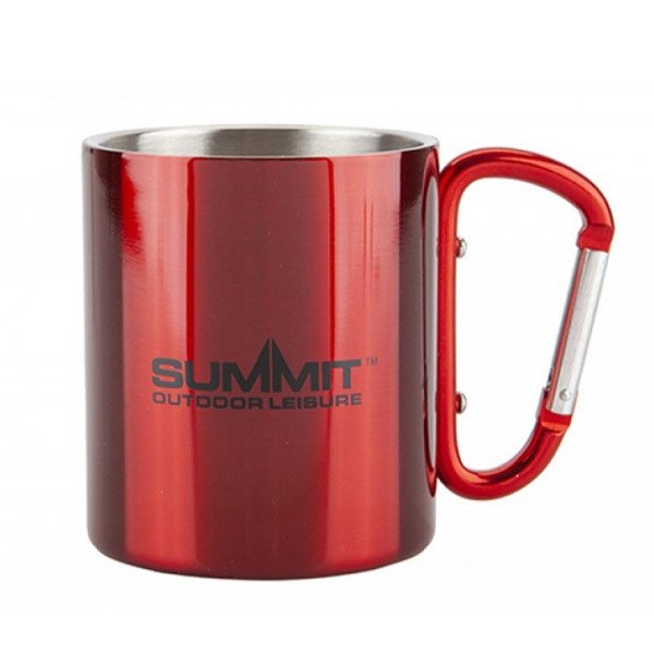 Summit 663056 Çelik Kupa Bardak 300 ml Kırmızı