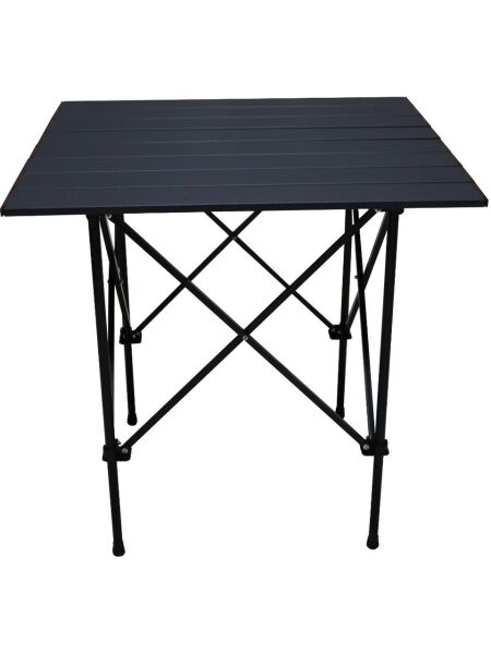 Solano Alüminyum Katlanır Masa Balkon-Bahçe-Kamp-Piknik Masası (Taşıma Çantalı) Antrasit