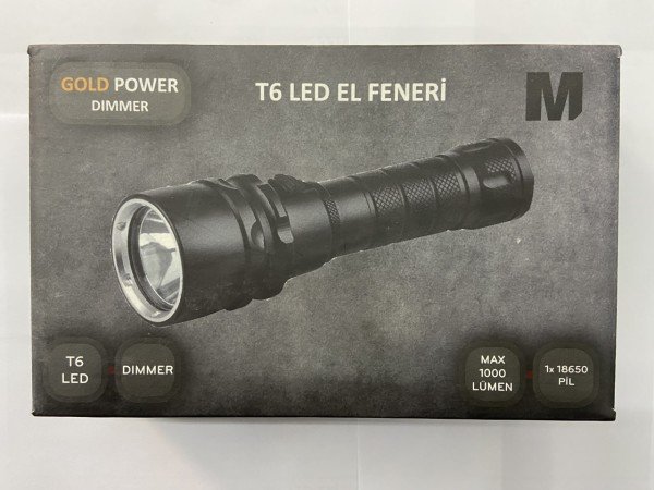 Gold Power 1000 Lümen Su Altı Feneri