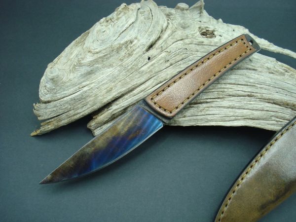 Özel El Yapımı Deri Bıçak