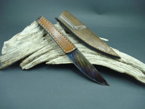 Özel El Yapımı Deri Bıçak