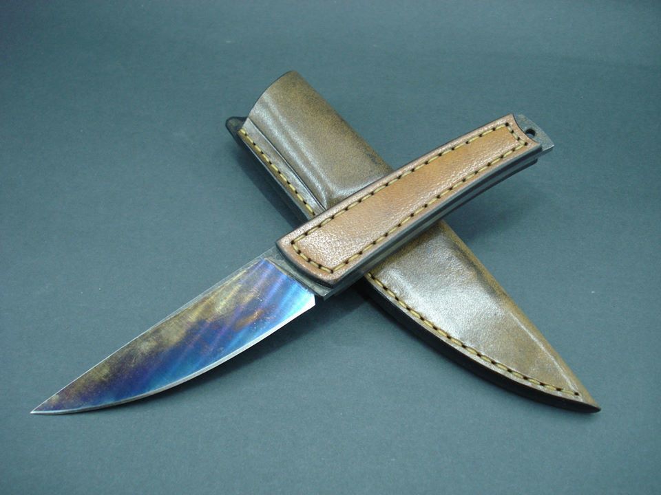 Özel El Yapımı Deri Bıçak