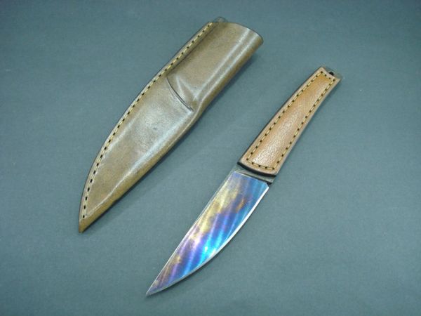 Özel El Yapımı Deri Bıçak