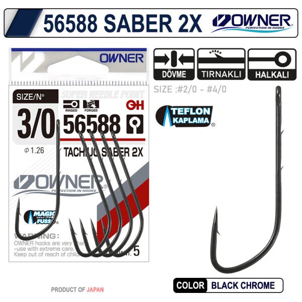 OWNER 56588 SABER 2-0