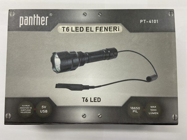 Panther PT4101 Şarjlı Tüfek Feneri