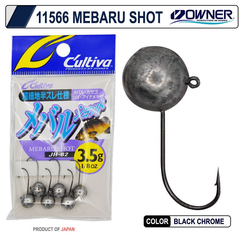 Cultiva 11566 Mebaru Shot  Lrf Jighead 0.9g