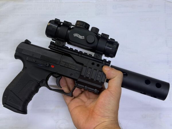 UMAREX Walther Nighthawk 4,5mmHavalı Tabanca Siyah