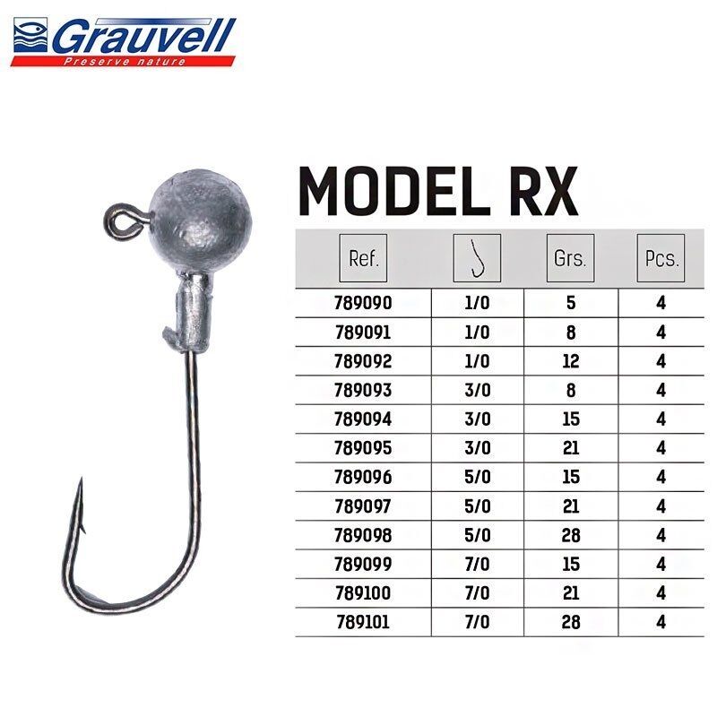 Jinza Jig Head RX 8 gr  No: 1-0