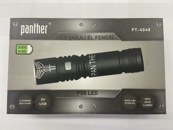 Panther PT-4048 2000 Lümen El Feneri