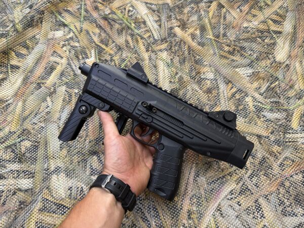 Ekol ES P95B Uzi Blowback Polimer Havalı Tabanca Katlanır Dipçikli