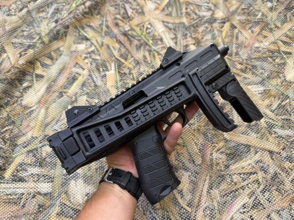 Ekol ES P95B Uzi Blowback Polimer Havalı Tabanca Katlanır Dipçikli