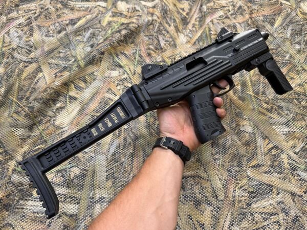 Ekol ES P95B Uzi Blowback Polimer Havalı Tabanca Katlanır Dipçikli